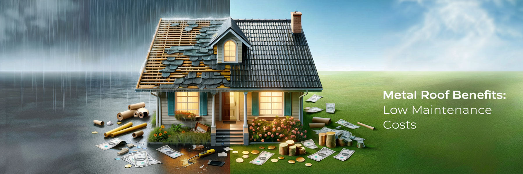 metal roof maintenance costs banner image