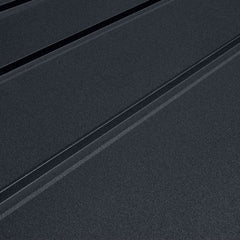 standing seam metal panel - black