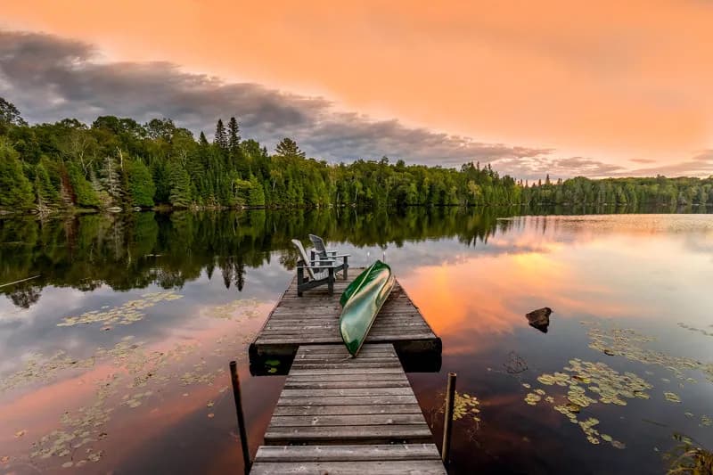 Metal roofing in Muskoka, Ontario