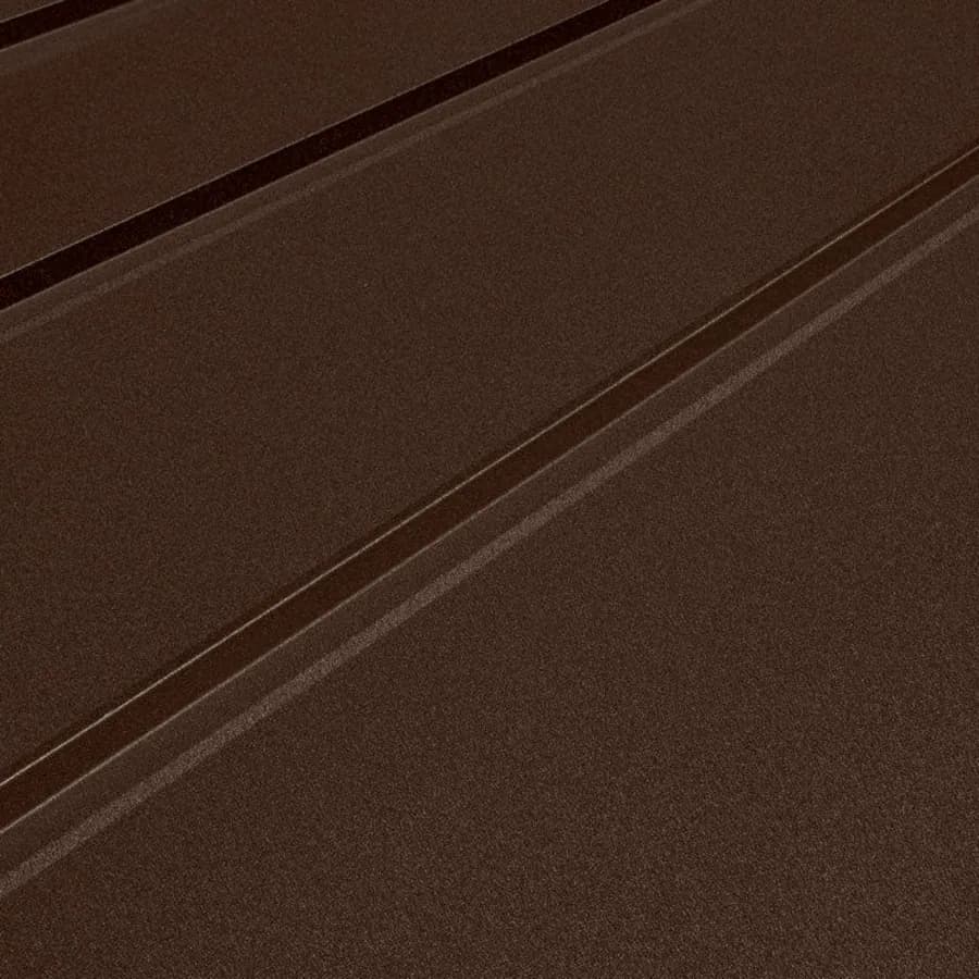 Standing Seam in Chocolate, RAL 8017
