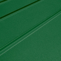 standing seam metal panel - green