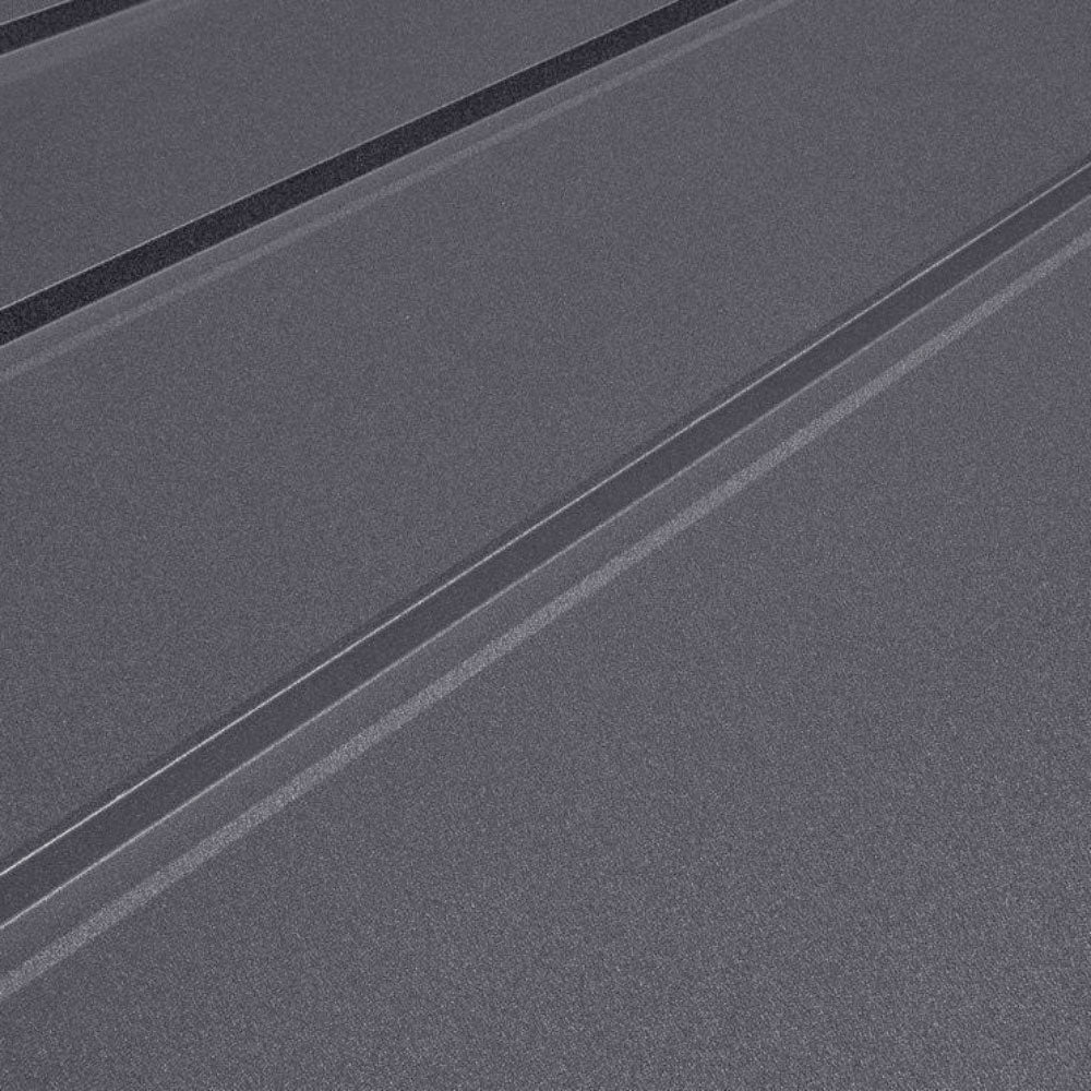 standing seam metal panel - grey