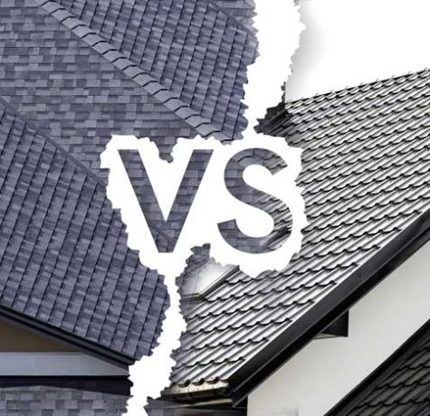 asphalt shingles vs metal roof