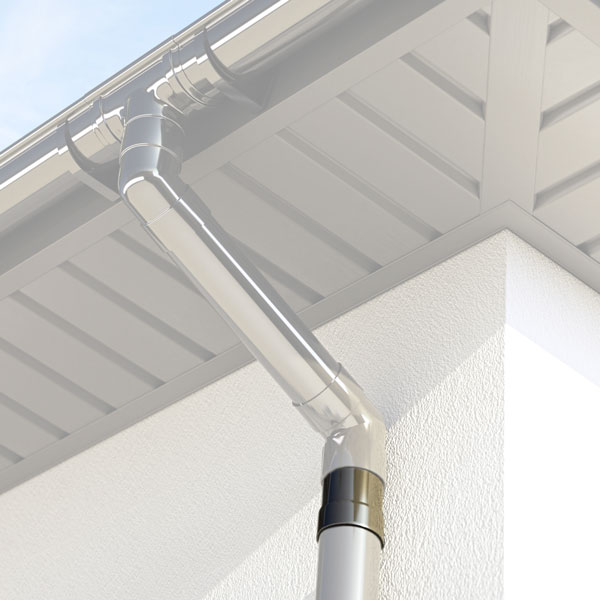 gutter pipe connector